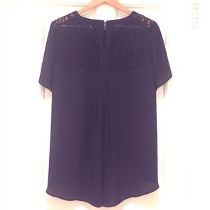 Vince Camuto Black swing shirt